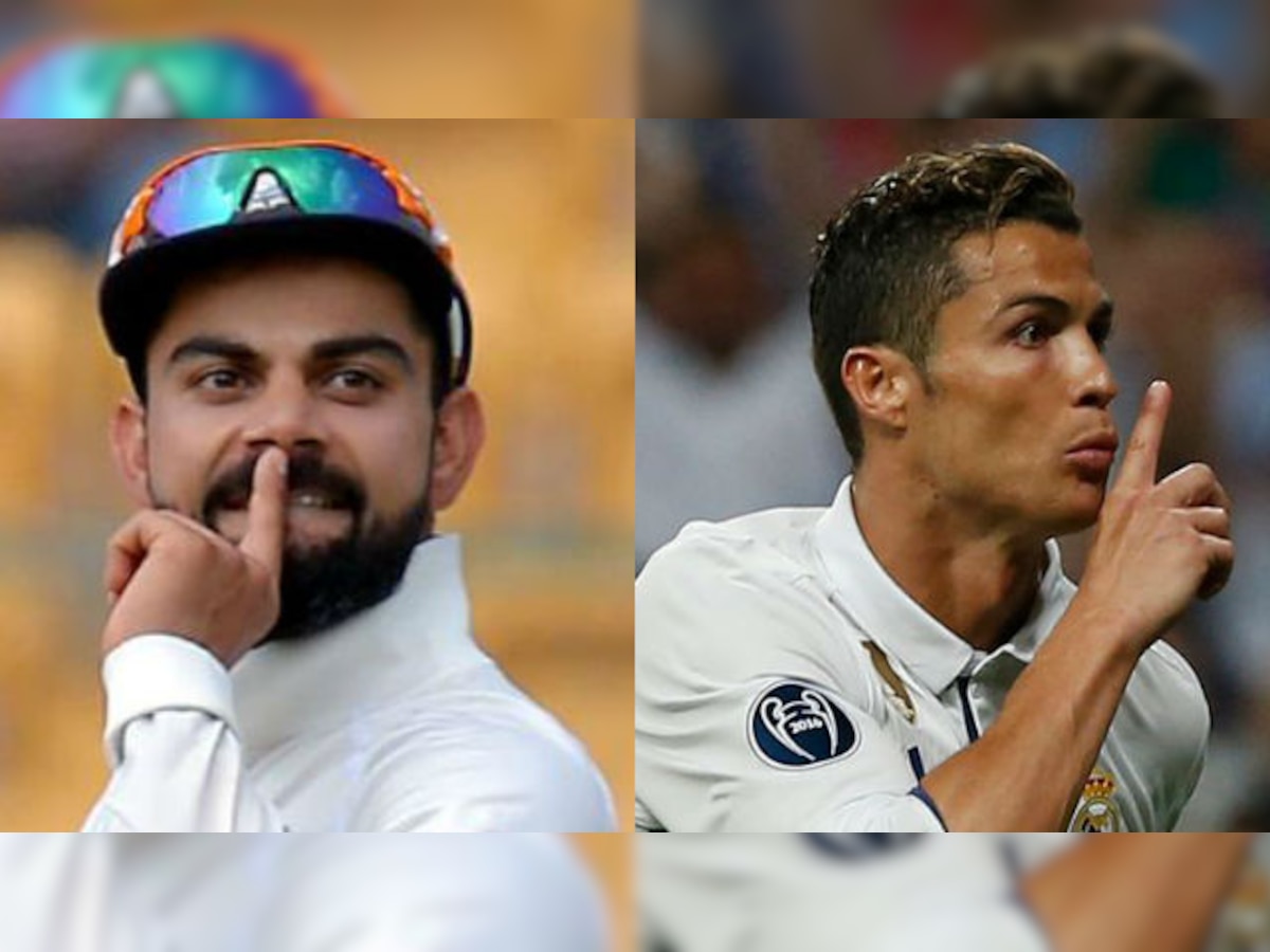 WATCH | Virat Kohli thinks he is Cristiano Ronaldo, 'My FIFA rating would be 98'