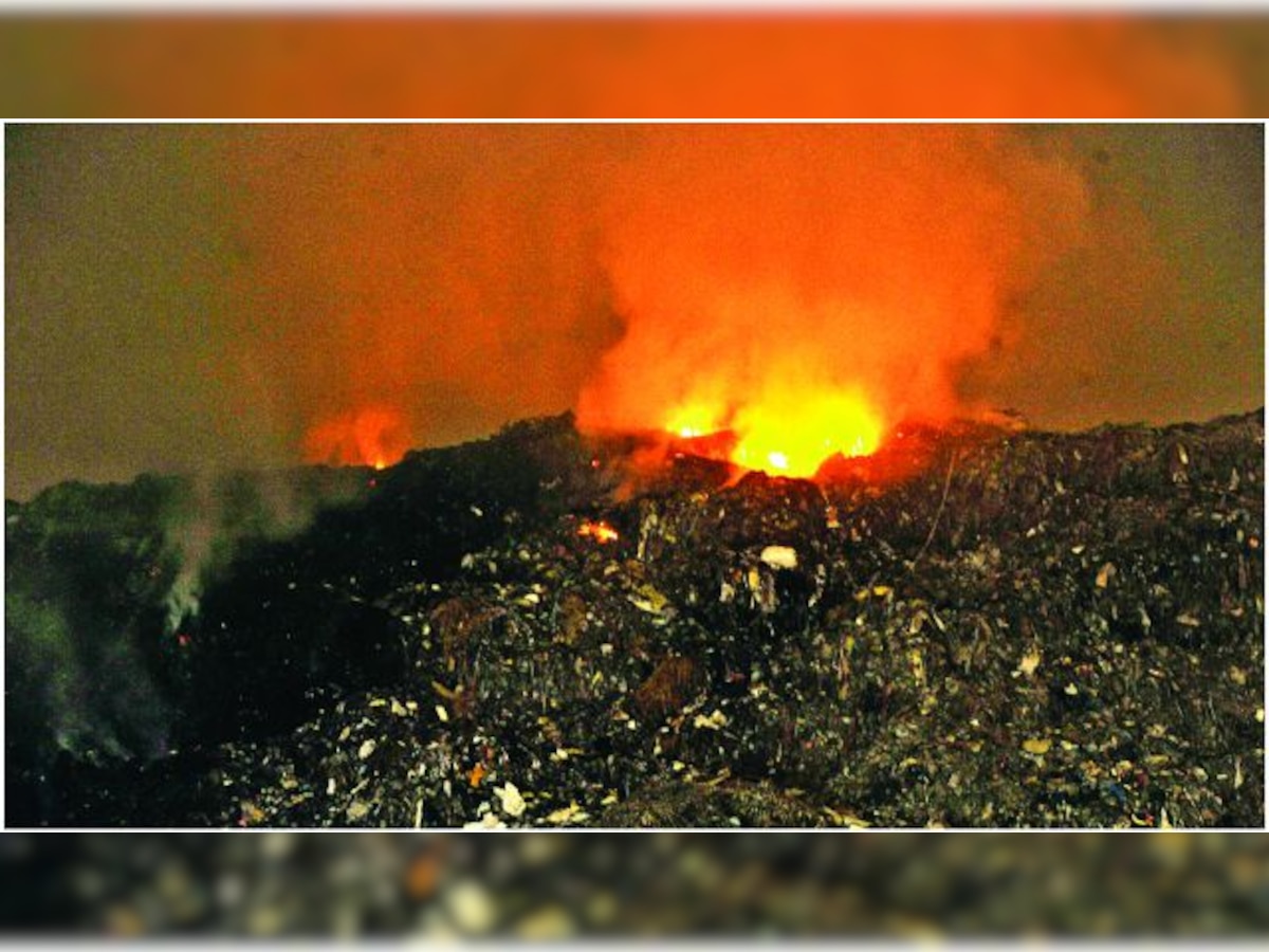 Fire breaks out at Ghazipur landfill