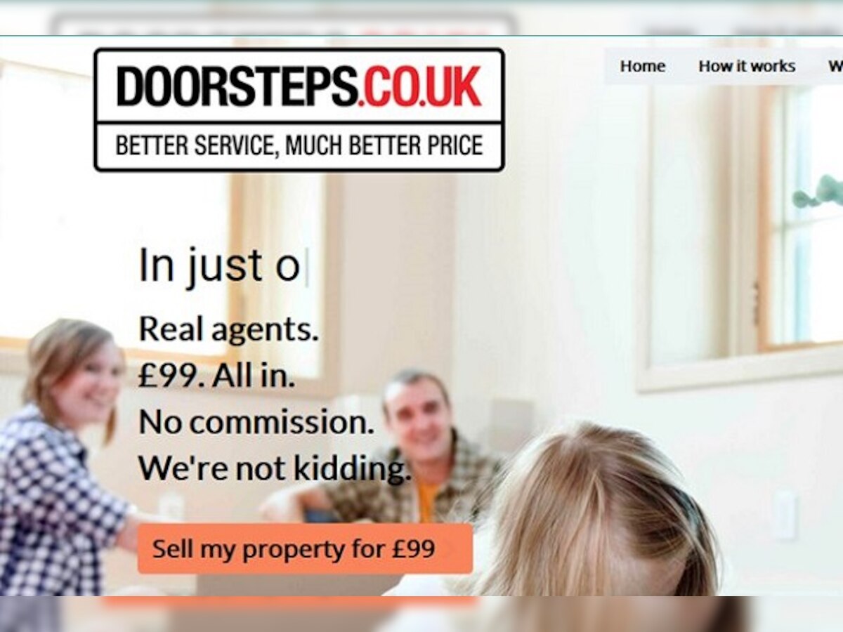 What is doorsteps.co.uk and how does an Indianorigin team made a