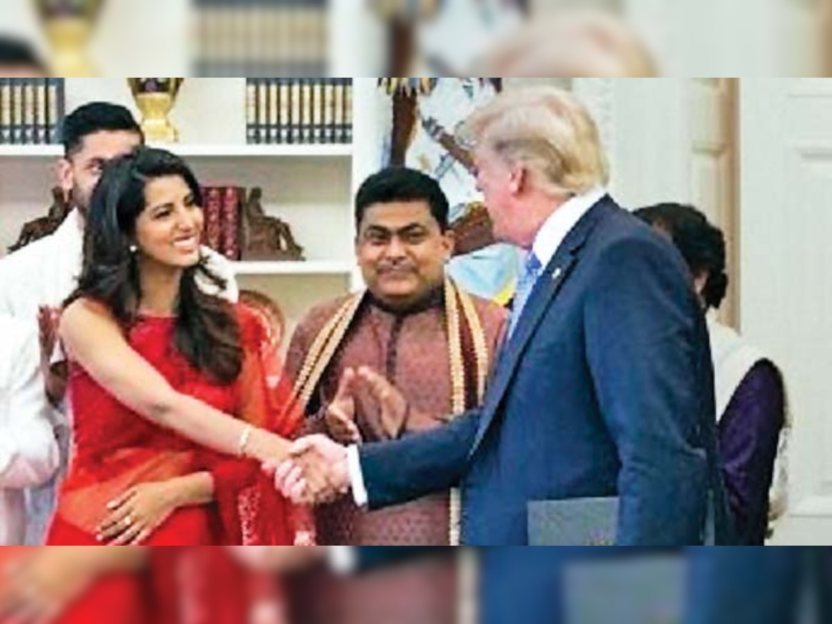 'Action Jackson' girl Manasvi’s celebrated Diwali with US President Donald Trump