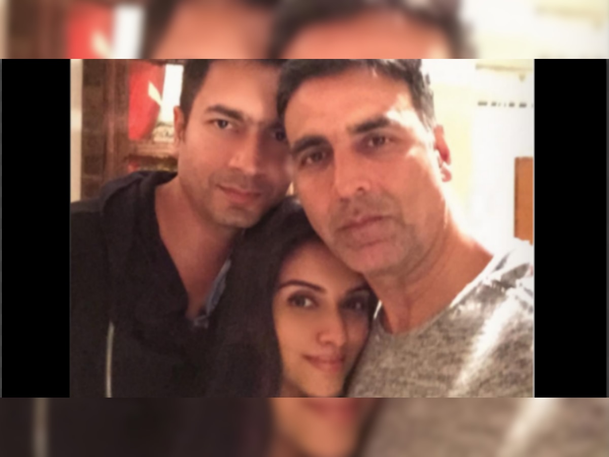 Akshay Kumar shares first picture of Asin and Rahul Sharma's little angel