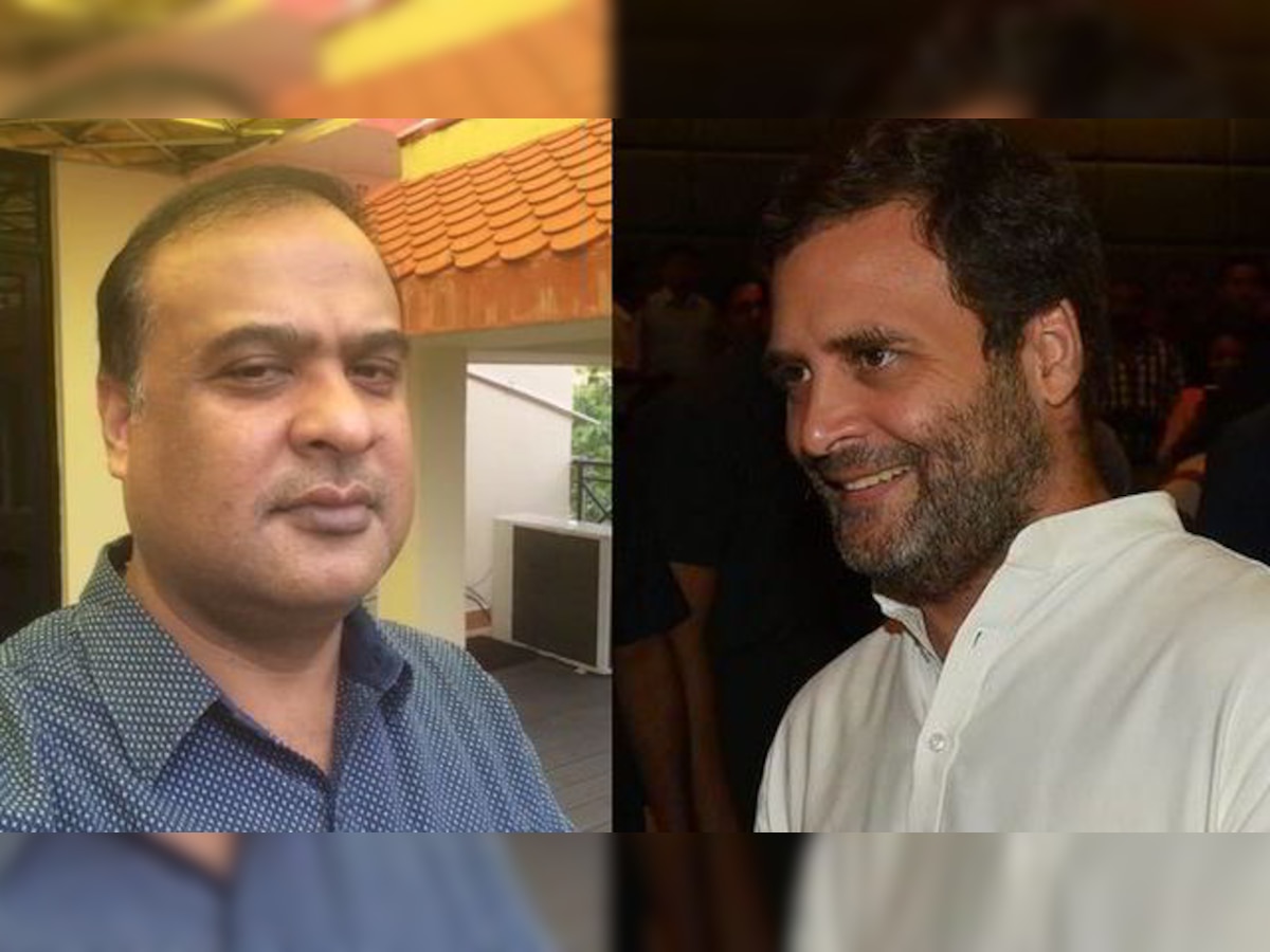 Still remember you feeding your dog instead of listening to Assam's problems: Himanta Biswa Sarma slams Rahul Gandhi