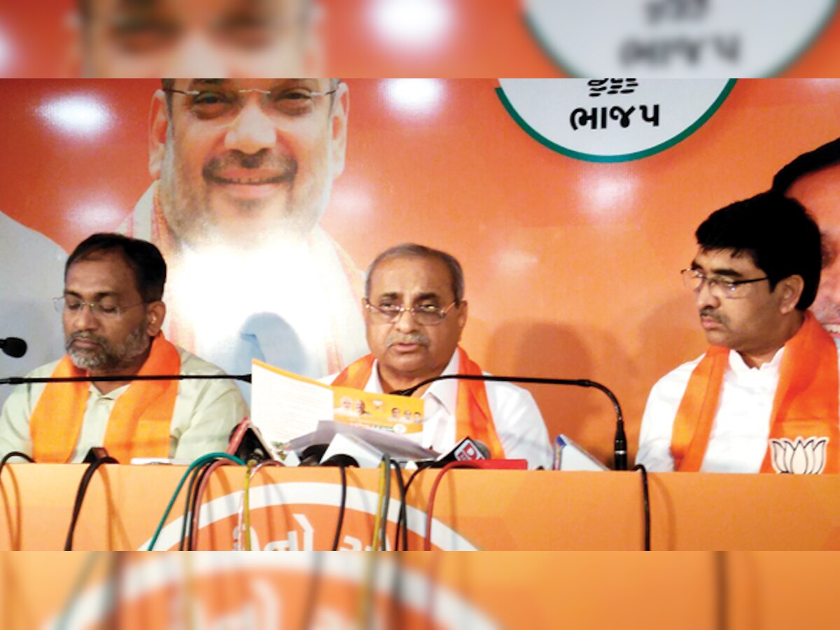 Congress fell into own reservation trap: Nitin Patel