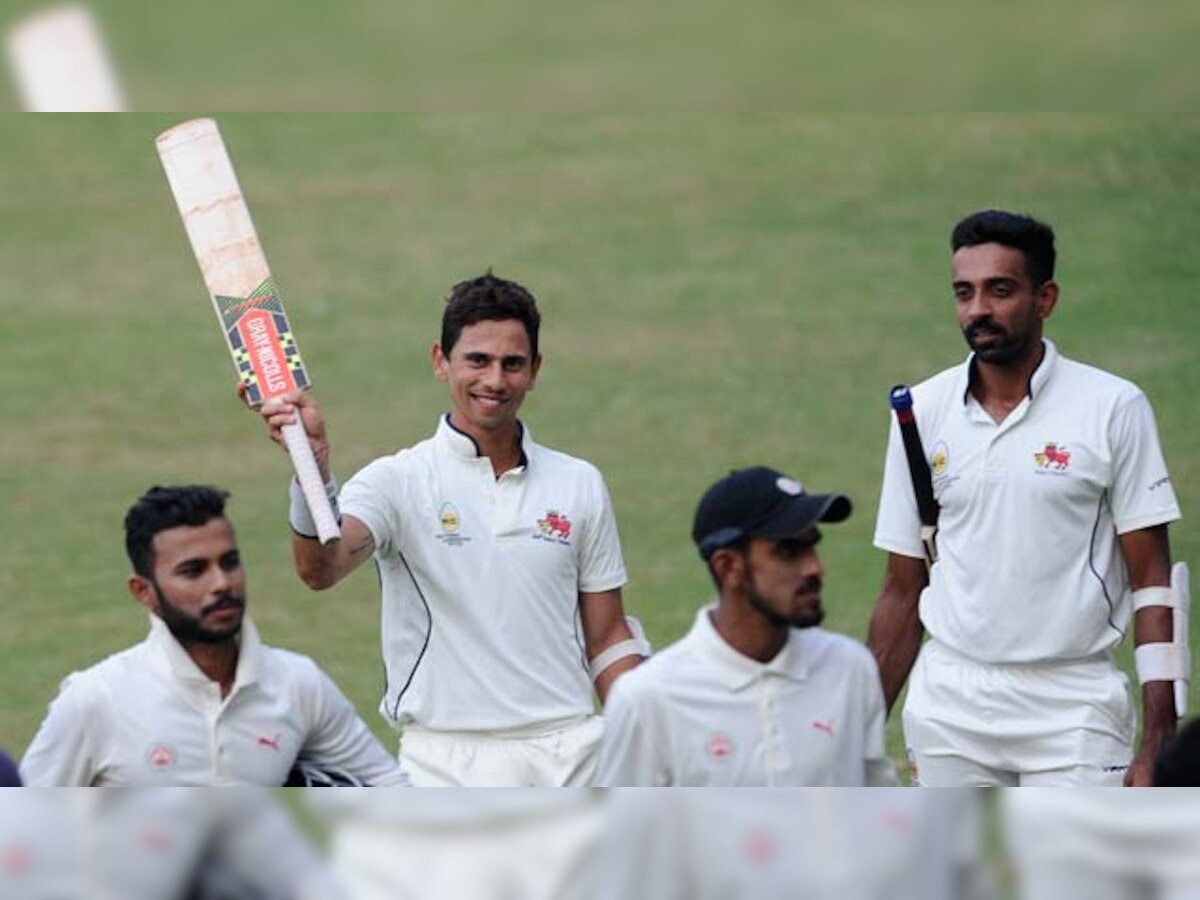 In 500th Ranji match, Siddhesh Lad saves Mumbai the blushes