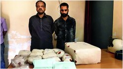 2 held with 10 kg charas at airport