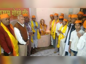 Hindu Mahasabha inaugurates 'temple' of Nathuram Godse in Gwalior, Congress terms it as Mahatma Gandhi's insult