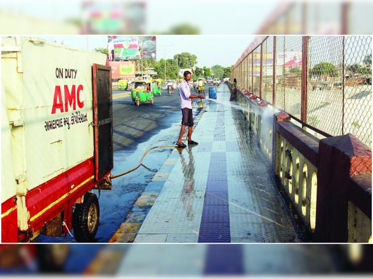 AMC to wash flyovers and bridges