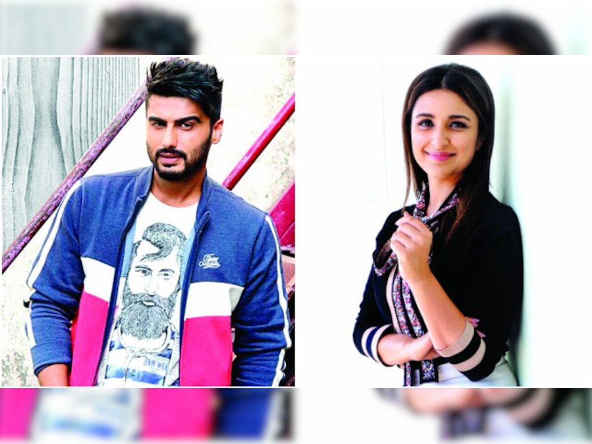 Arjun Kapoor-Parineeti Chopra: Keep safe distance!