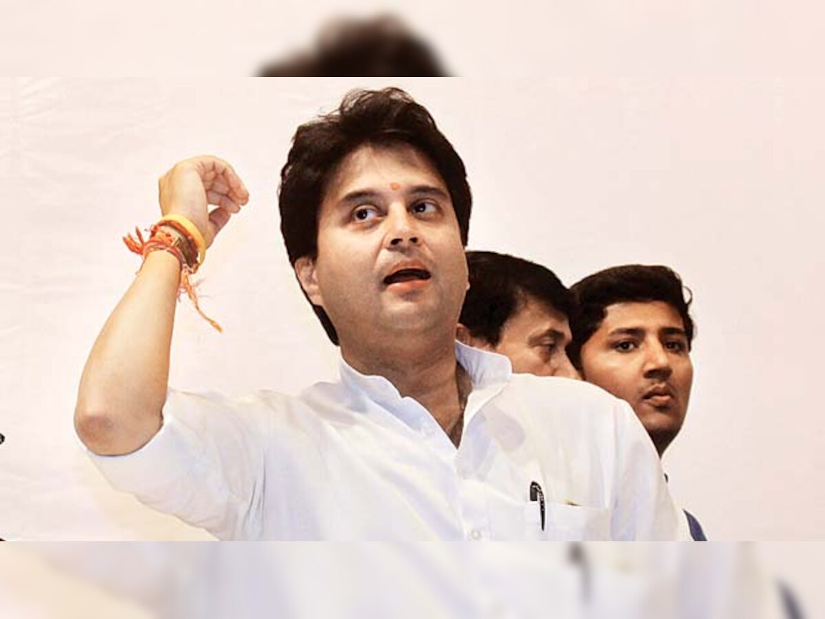 Under BJP rule, GDP slips from 16% to 6.7%: Jyotiraditya Scindia