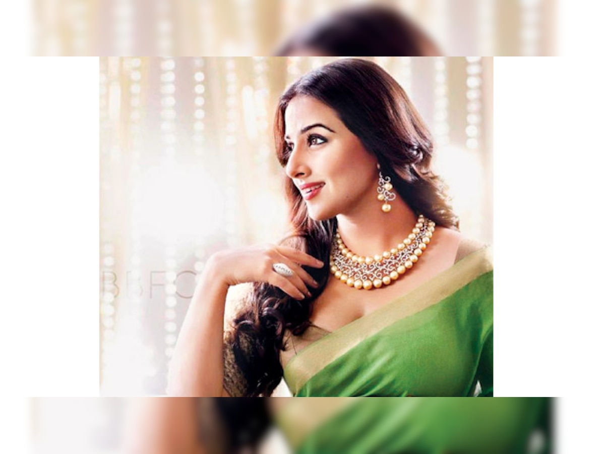 Vidya Balan: The Sari is the most flexible garment