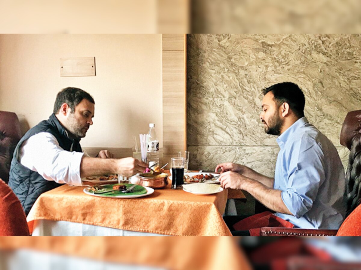 Rahul Gandhi-Tejashwi Yadav lunch meet triggers speculation about political equations in Bihar