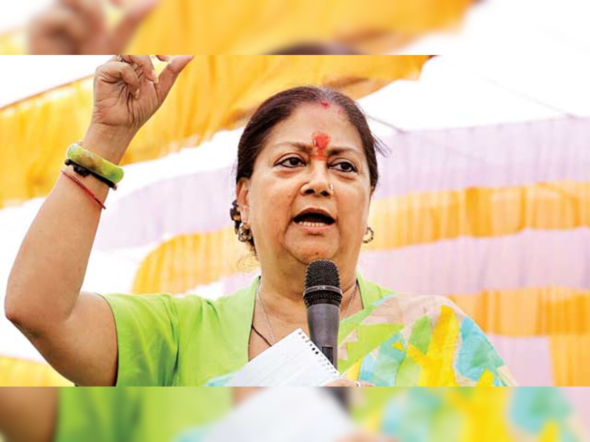 Vasundhara Raje puts a leash on ‘Padmavati’ release; says delay it till 'necessary' changes are made