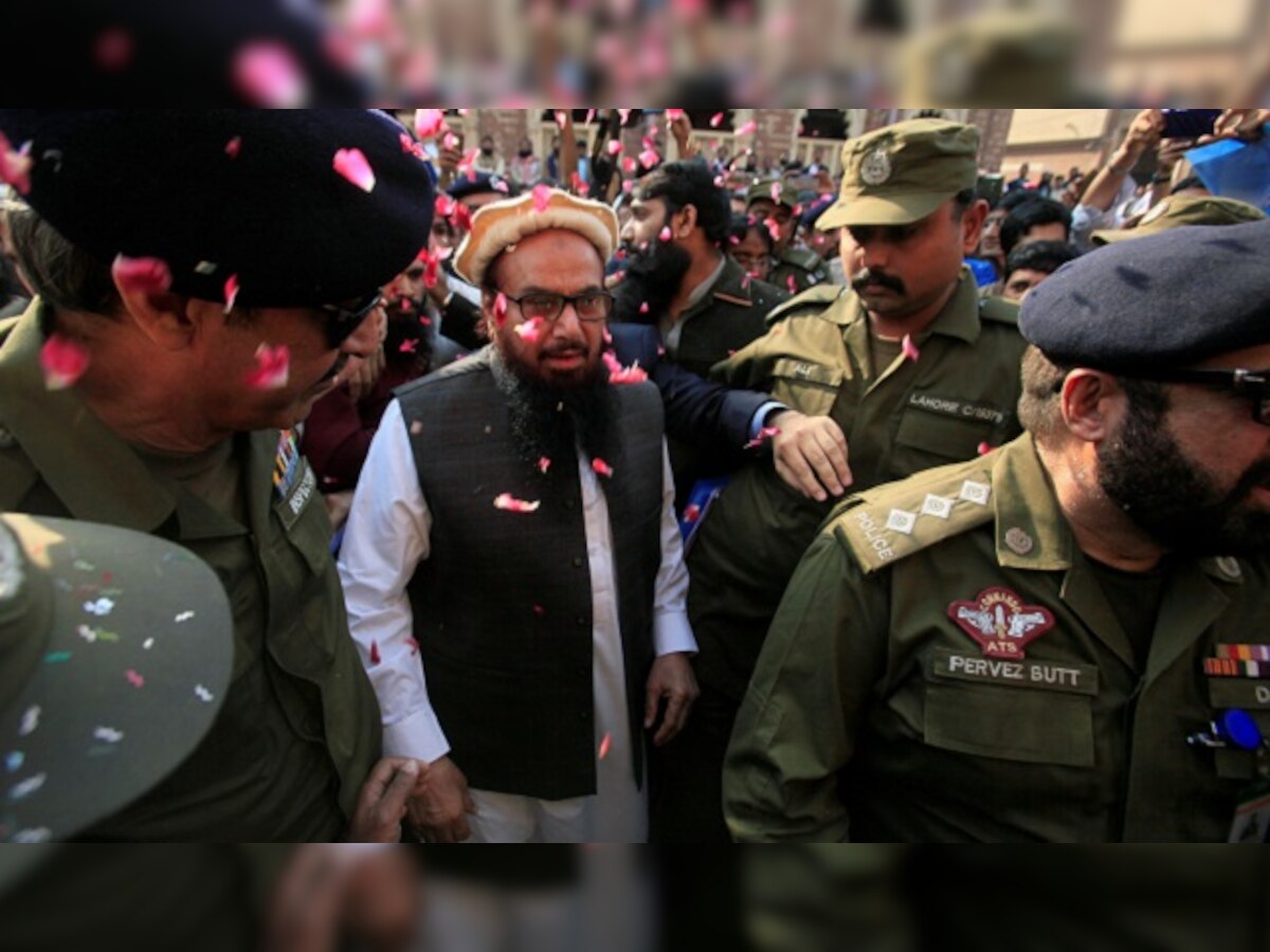 Hafiz Saeed's release shows Pakistan's attempt to mainstream proscribed terrorists, says outraged India 