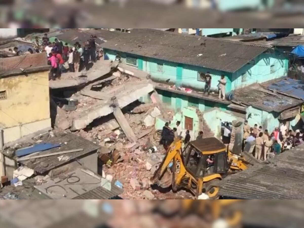 Maharashtra: 1 dead, at least 10 feared trapped after building collapses in Bhiwandi