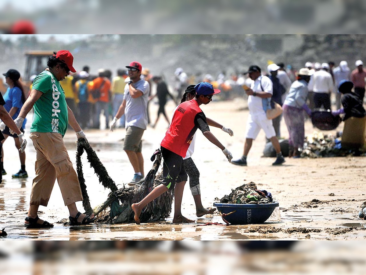 Beach clean-up to get back on track