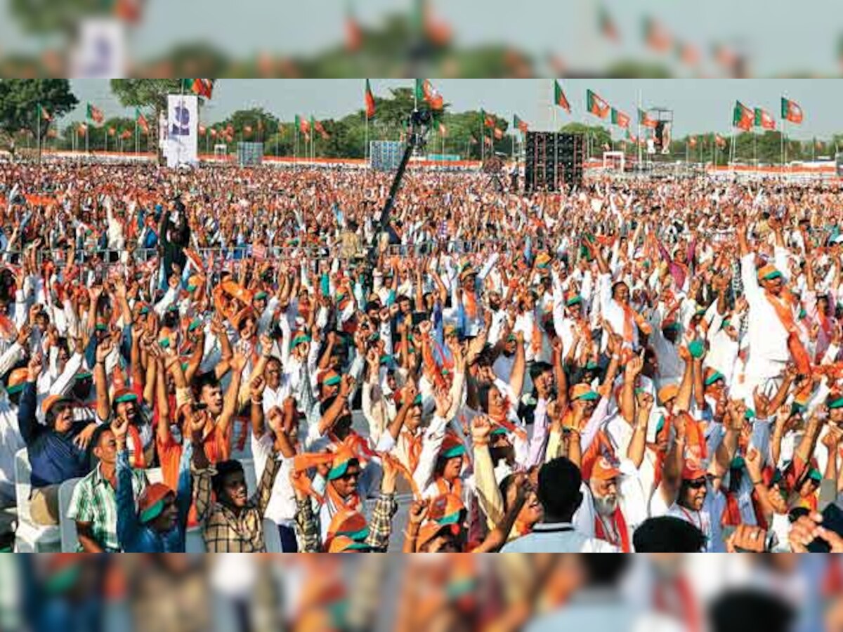 Gujarat elections 2017: PM roars, so do masses in rally