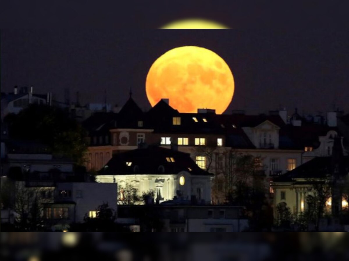 Excited stargazers wait for year's only visible supermoon on December 3