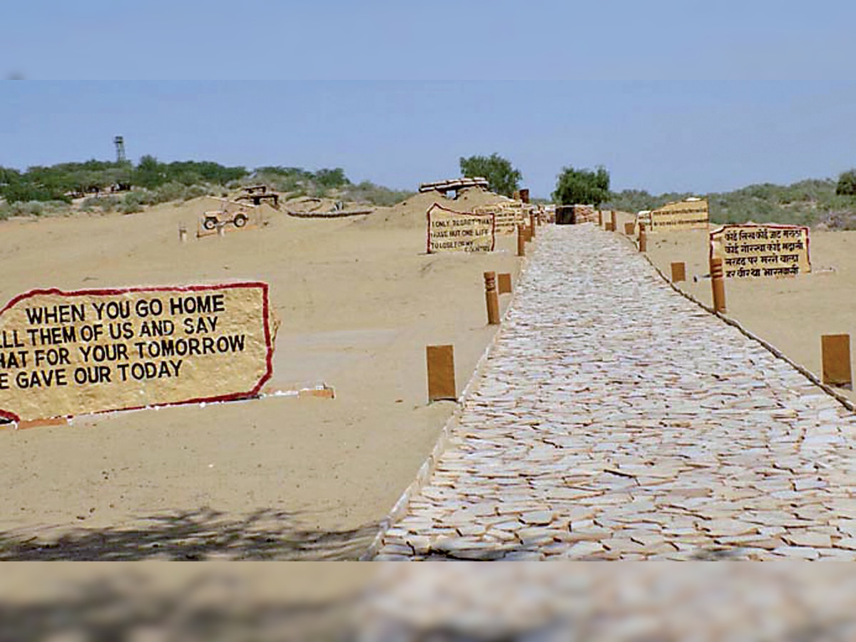 Where tourists come to recall Longewala battle