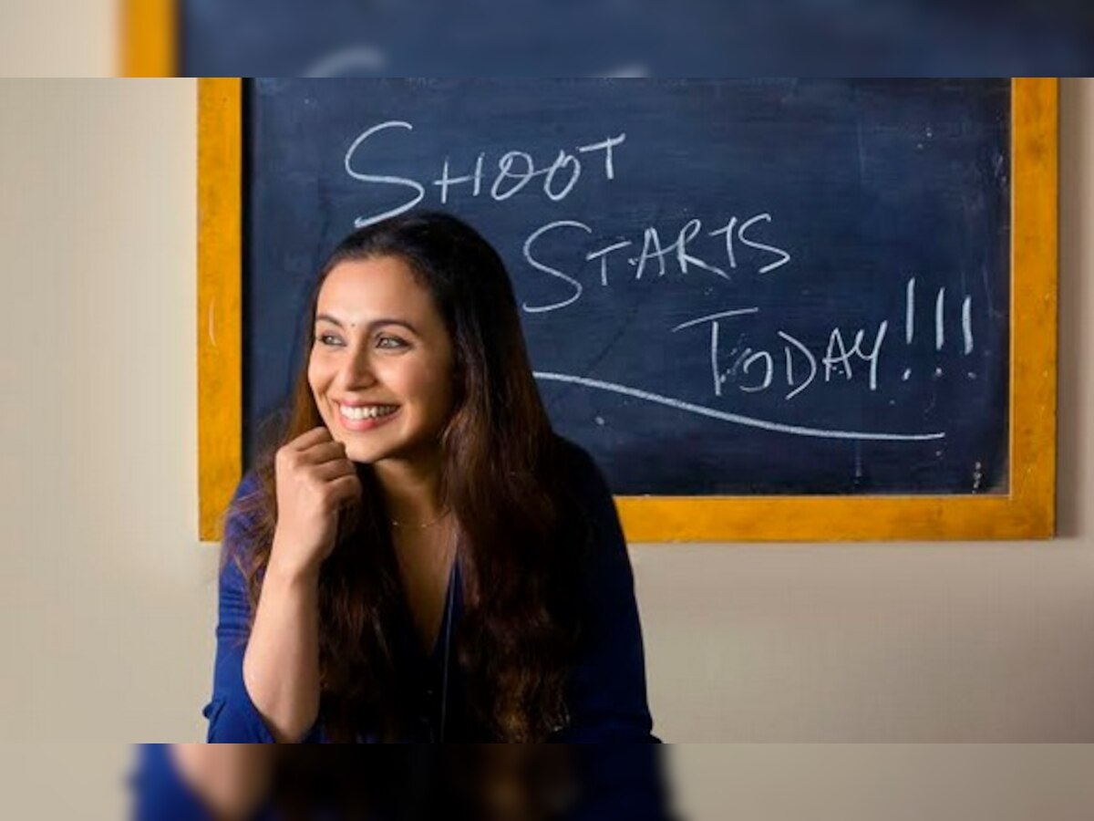 Yay! Rani Mukerji kickstarts shoot for her comeback film 'Hichki'