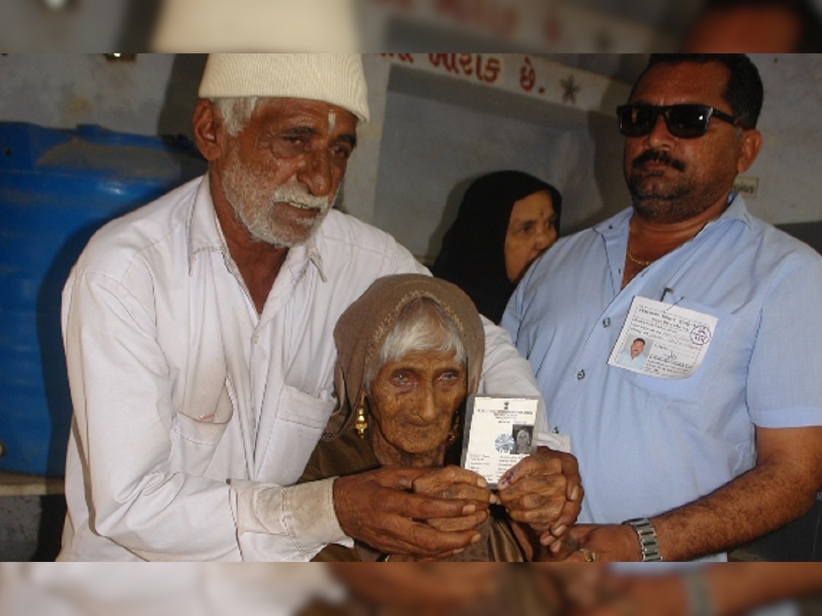 Gujarat Elections 2017: Meet 126-year-old Ajiben Chandravadia, 'oldest voter' in the world   