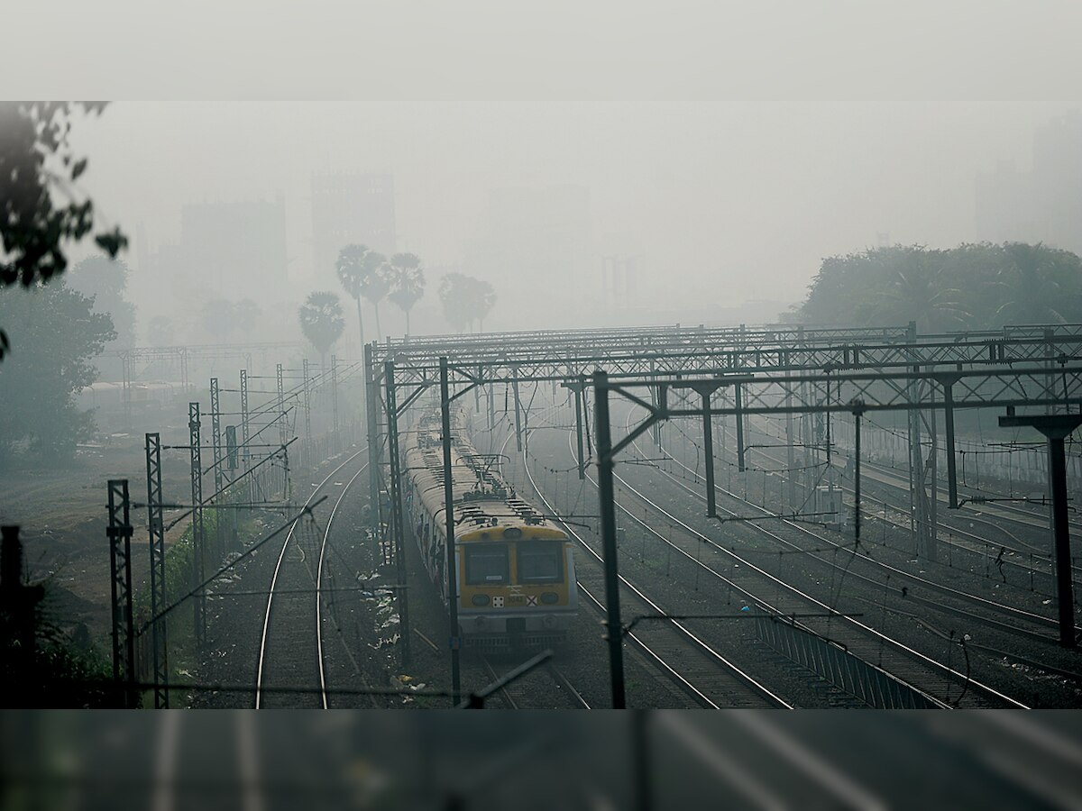 Smog chokes city, kills visibility