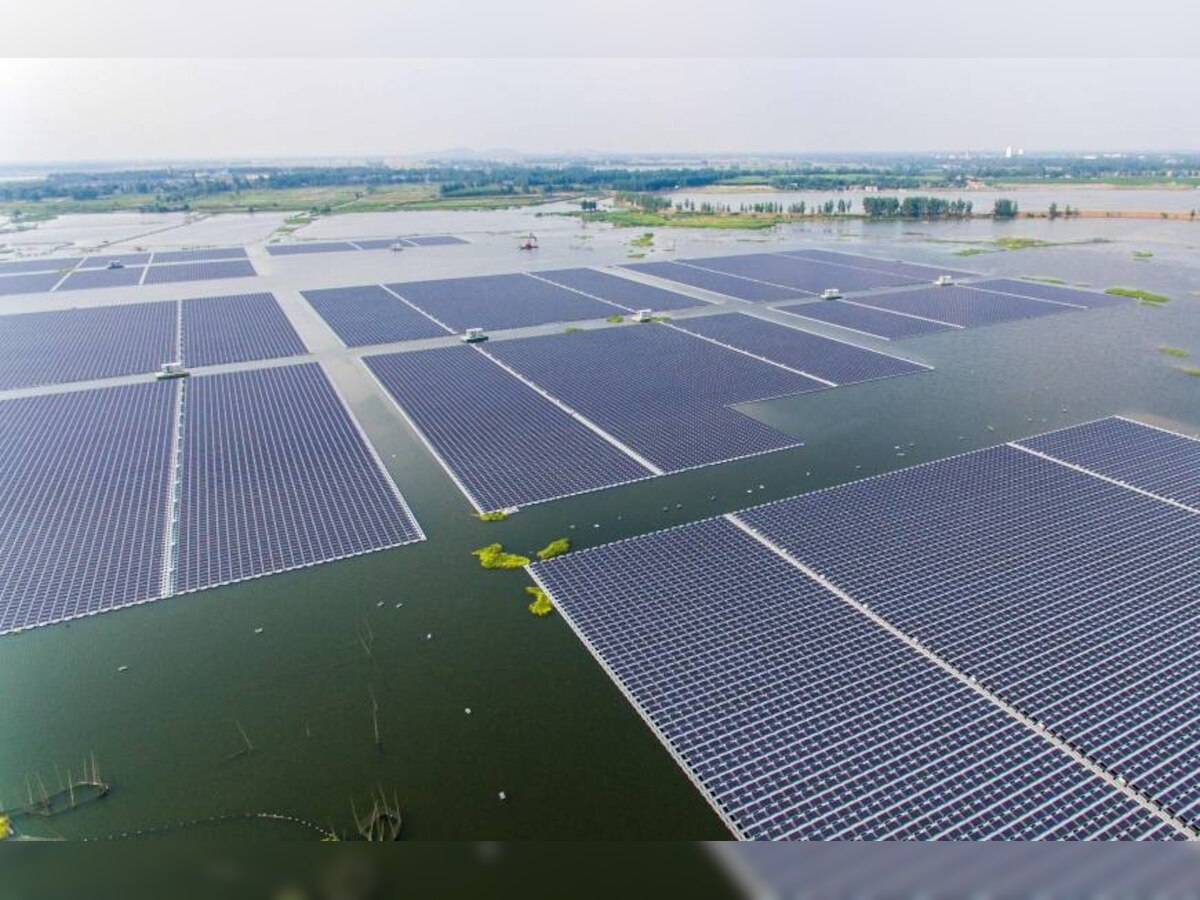 China starts generating power from floating solar power plant