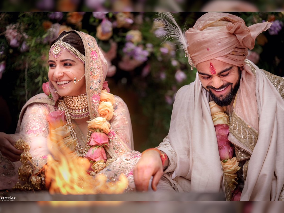 Virushka Wedding: FIRST PICTURES of Virat Kohli-Anushka Sharma's wedding out!