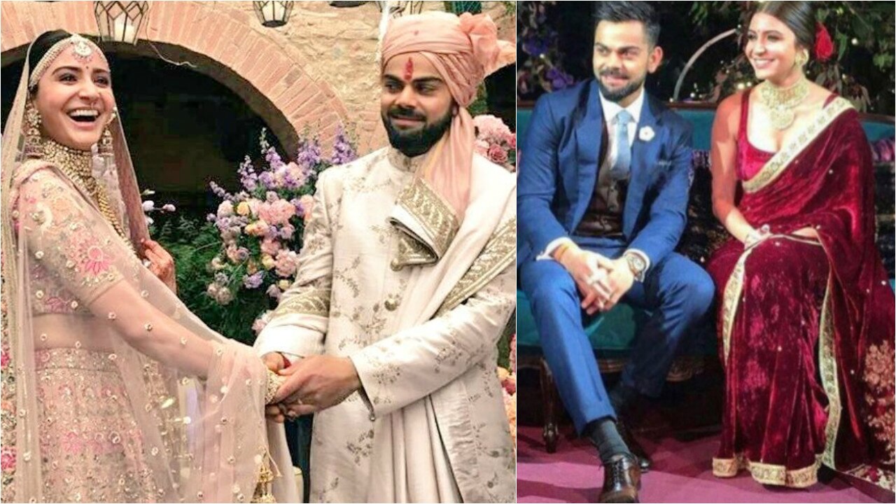 This is how Anushka Sharma and Virat Kohli exchanged rings, Watch