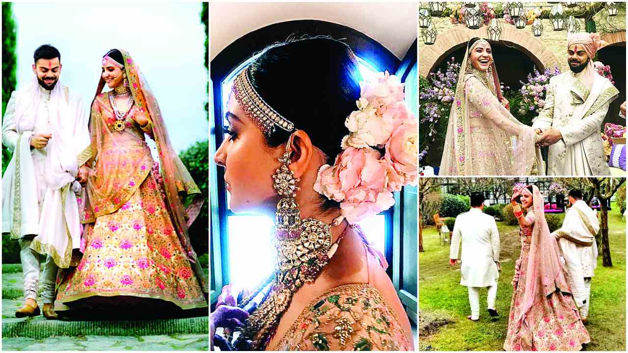 Virat kohli wedding dress style top