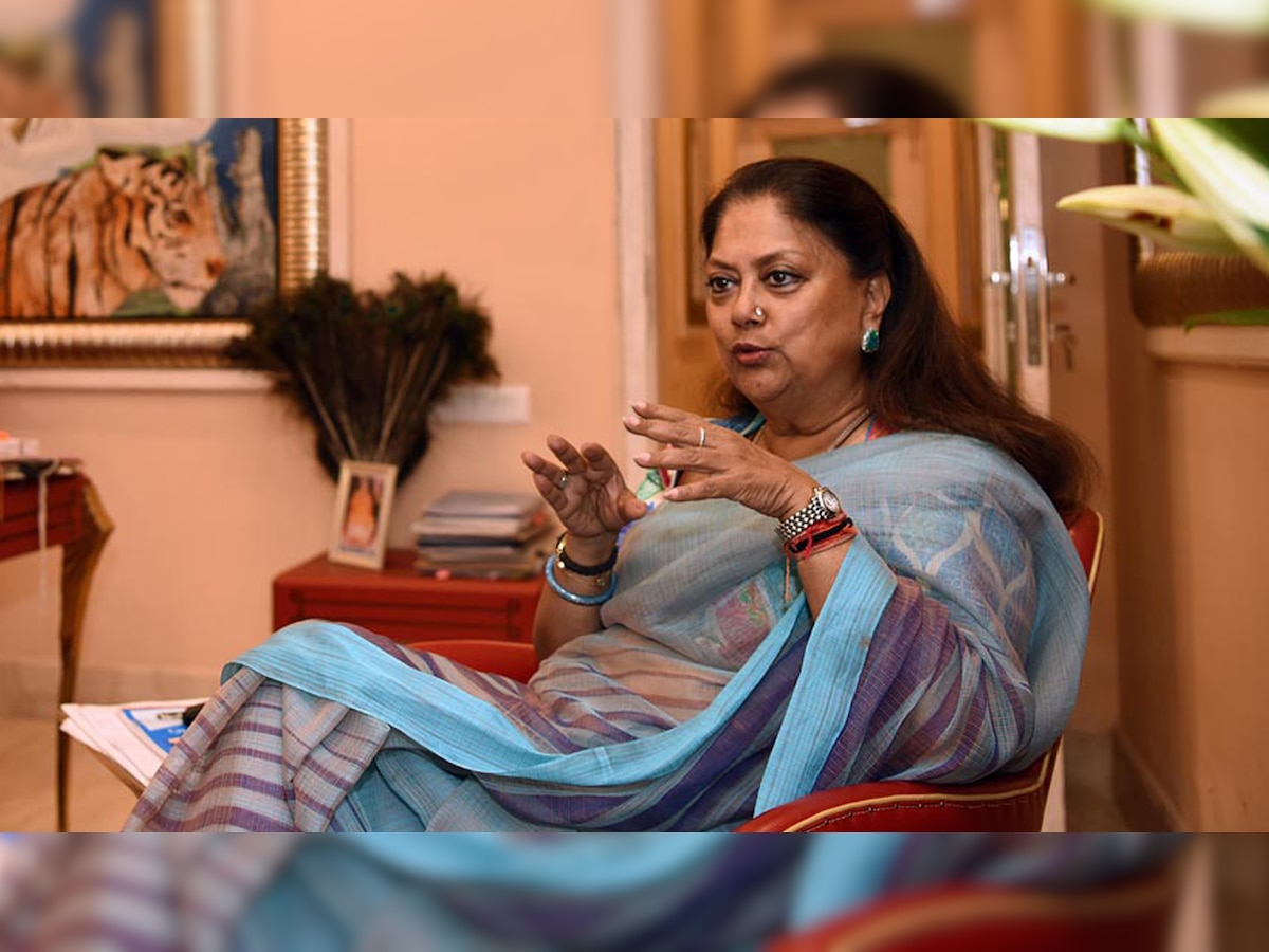 I have a deep unshakeable bond with Rajasthan: Vasundhara Raje