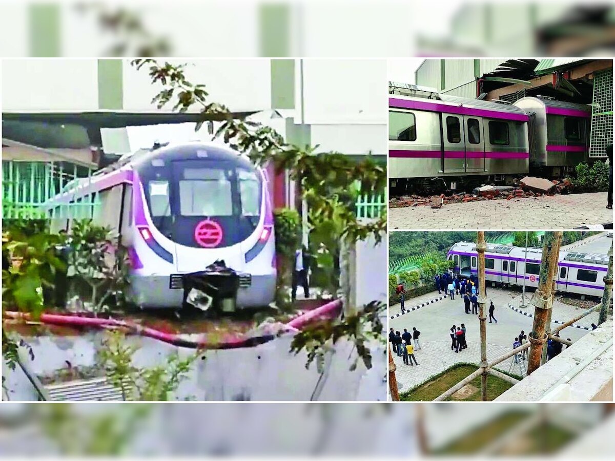 DMRC suspends four officials including depot in-charge for crash