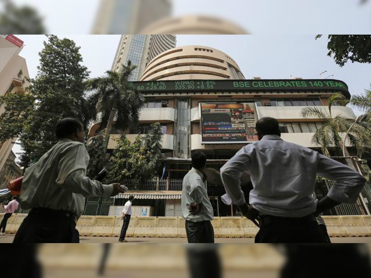 Sensex signs off 2017 with 28% gains, scales new high of 34,056