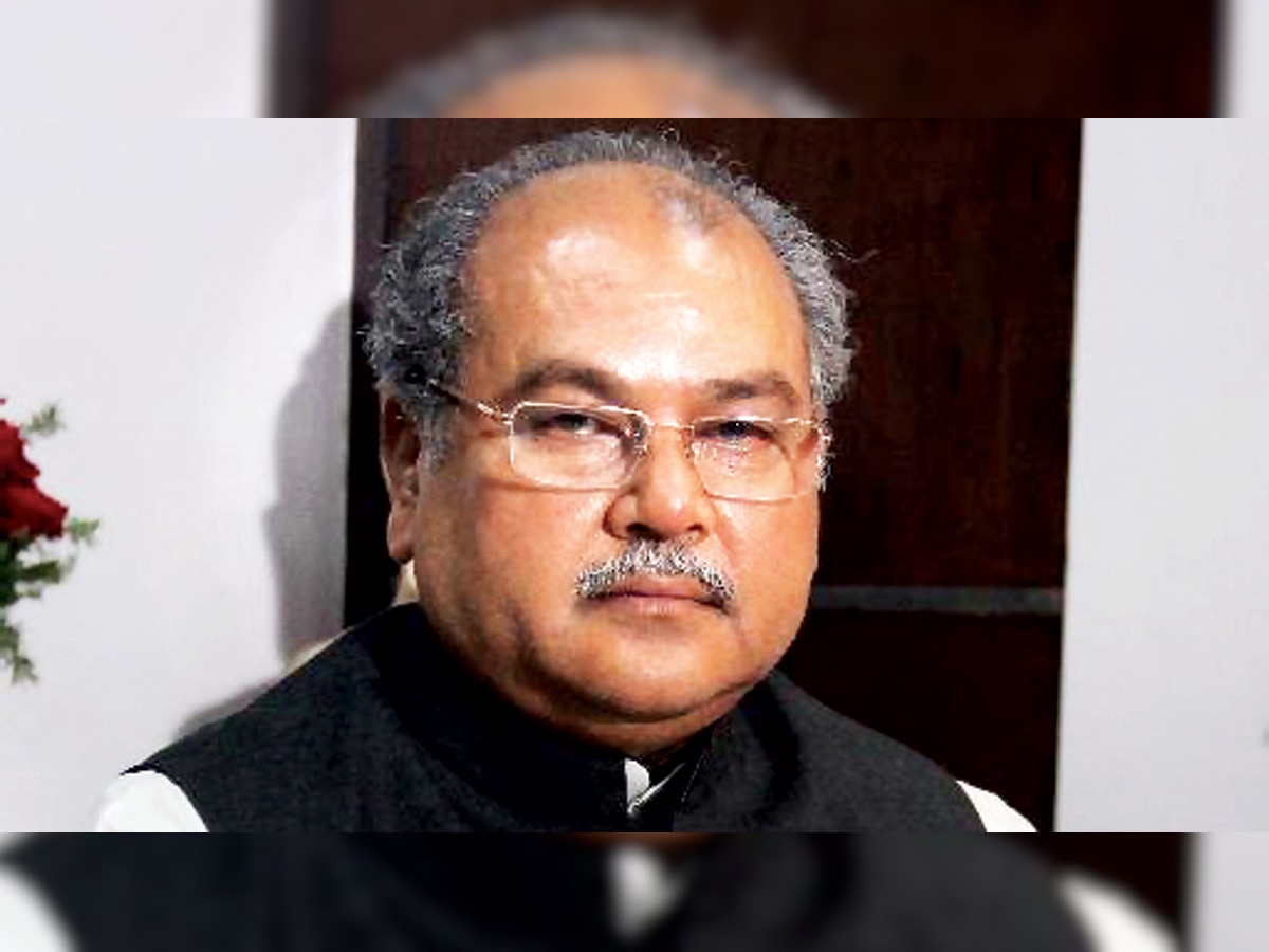 Union Minister Narendra Singh Tomar 'moustache & tail comment' has Congress fuming