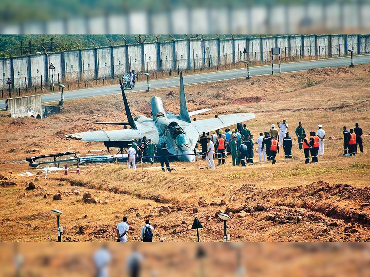 Navy's MiG 29K crashes in Goa naval base, civilian flights disrupted