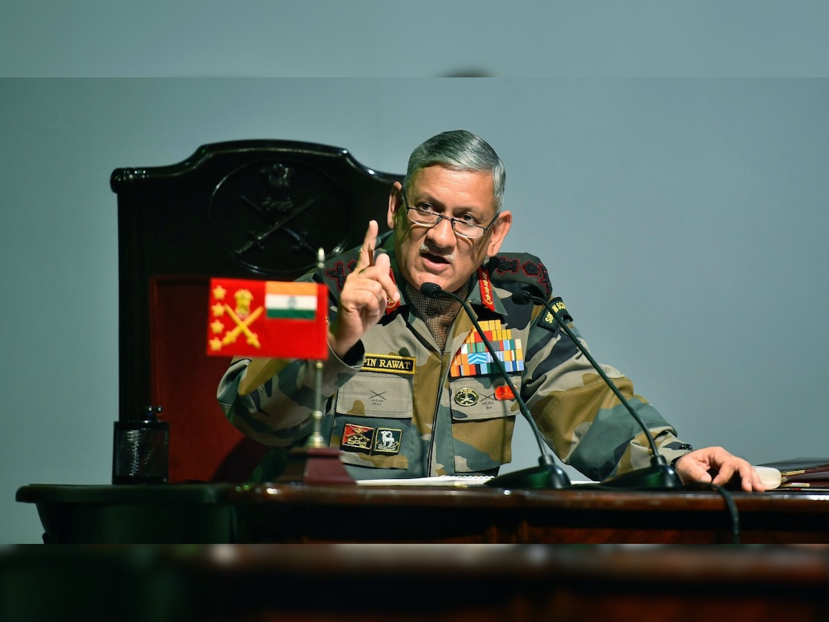 From situation in Doklam to misinformation in Kashmir schools: Major points from Army chief Rawat's presser 