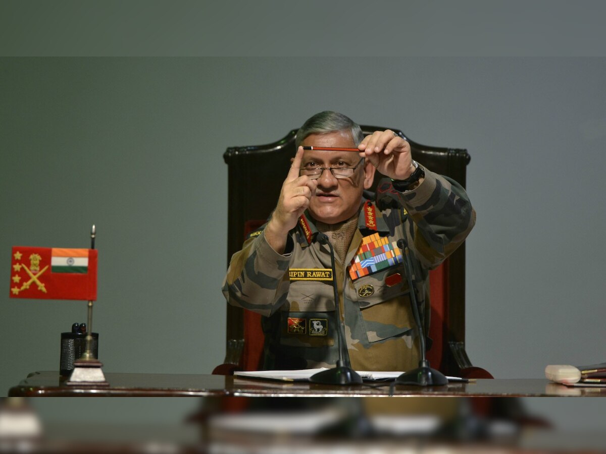 Ready to call Pakistan's nuclear bluff if needed: Army Chief Rawat 