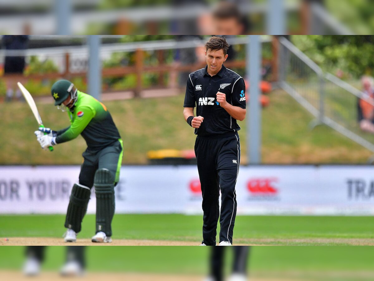 New Zealand v/s Pakistan: Trent Boult bundles out Pakistan for 74 to wrap up ODI series