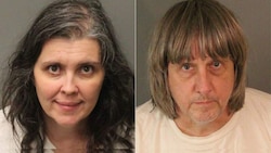 California couple arrested after police find 13 siblings chained up in home
