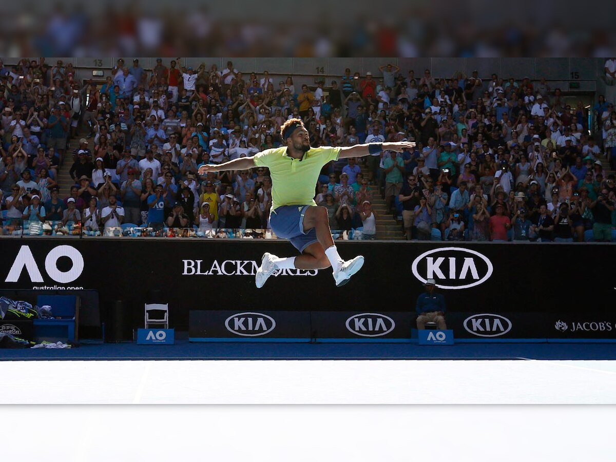 Australian Open: Jo-Wilfried Tsonga emerges victor in thrilling five-setter with Denis Shapovalov