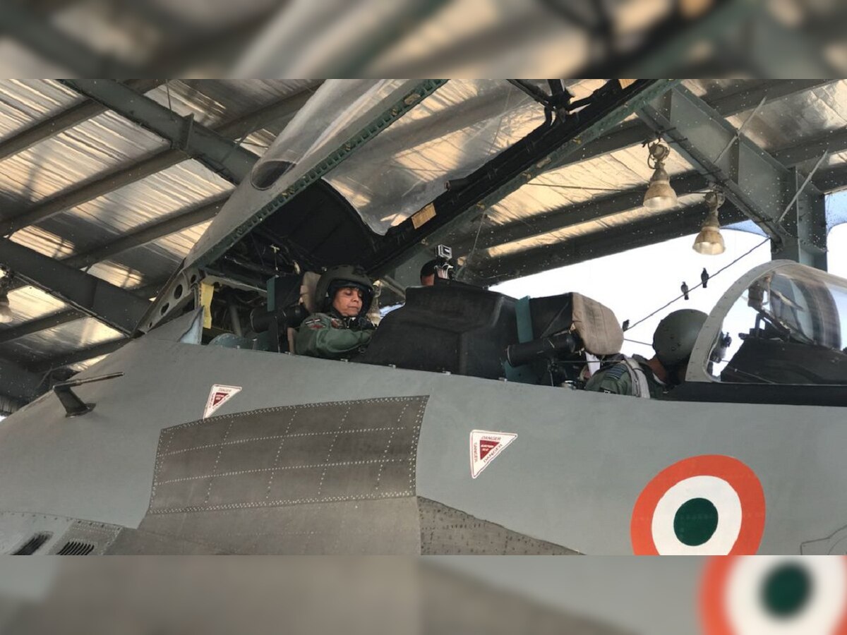'Very proud and thankful': Nirmala Sitharaman undertakes sortie in Sukhoi 30 MKI