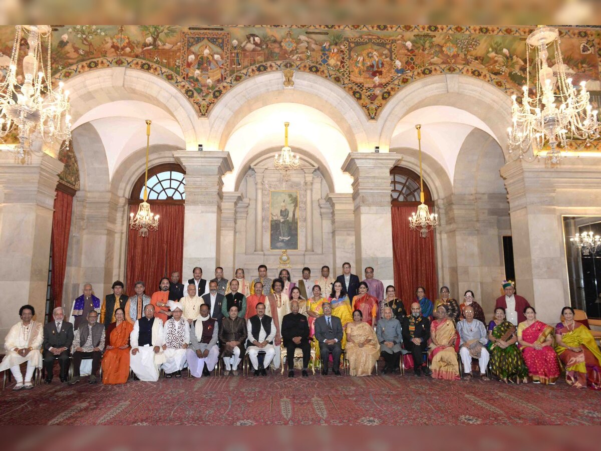 President Ram Nath Kovind confers Sangeet Natak Akademi awards, fellowships