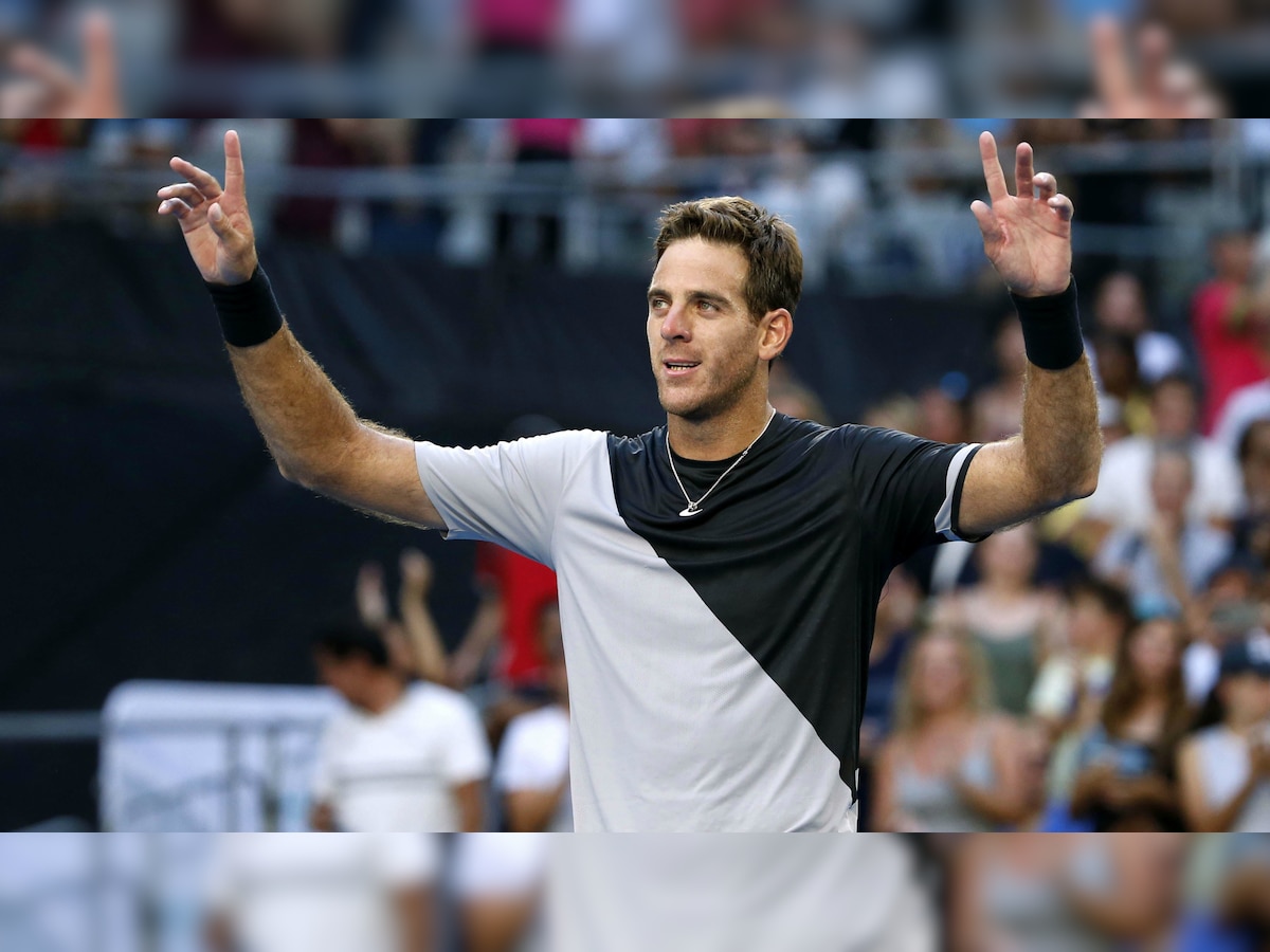 Australian Open: Injured Juan Martin del Potro battles through to third round
