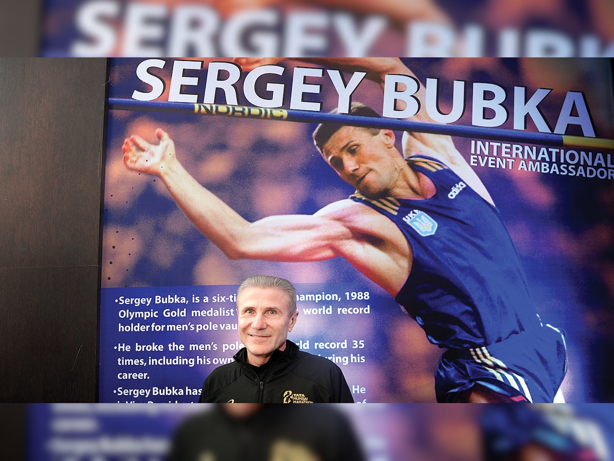 Pole vault is basically athletics and gymnastics, says Sergey Bubka