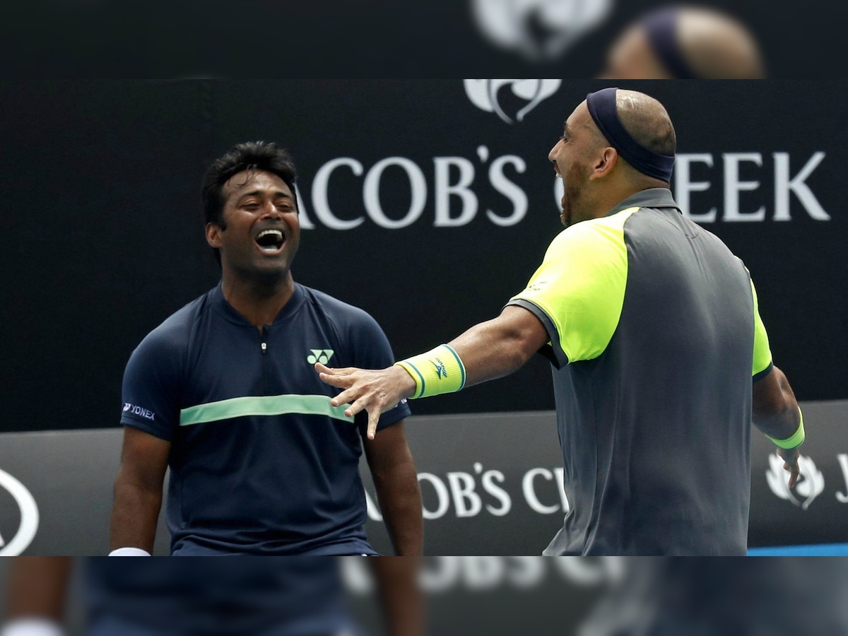 WATCH | Australian Open: Leander Paes-Purav Raja save match point to make pre-quarters