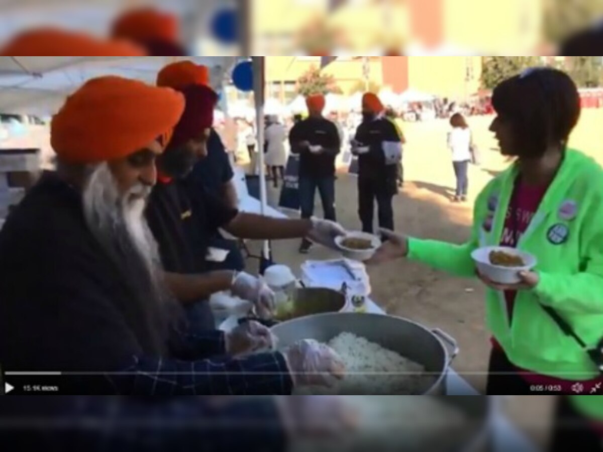 Women's March 2018 | In New York, these Sikh volunteers win hearts with their ‘langar’  
