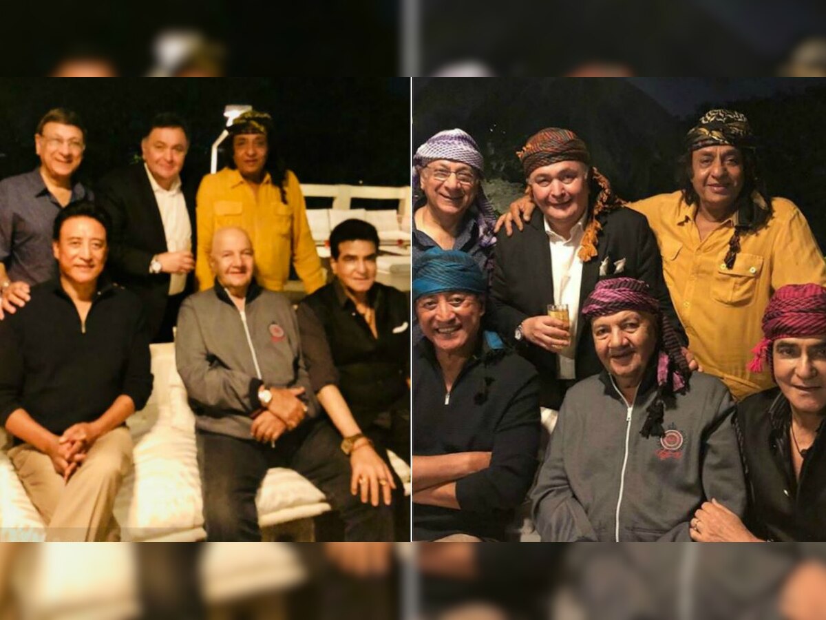 Check out | Rishi Kapoor, Jeetendra, Danny’s reunion photo is a trip down memory lane