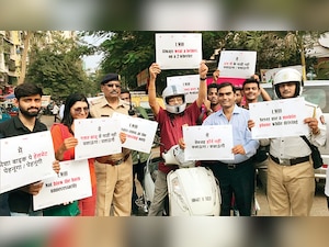 Citizens join hands with police for road safety awareness