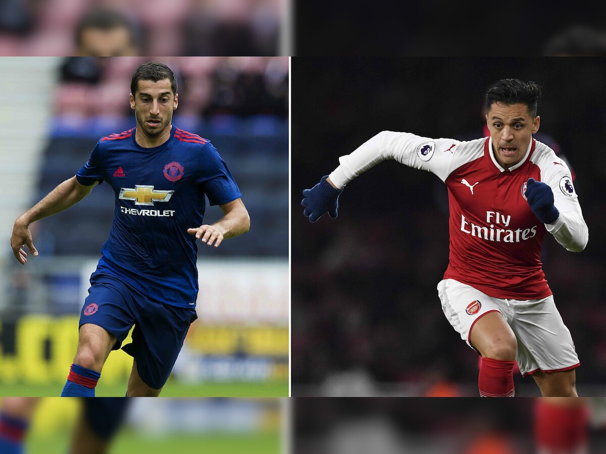 Arsenal's Alexis Sanchez and Man Utd's Henrikh Mkhitaryan set for medicals ahead of swap deal