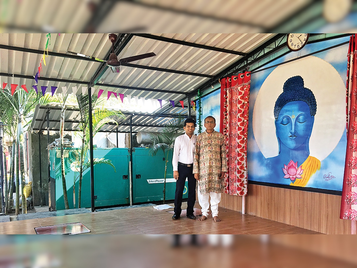 Sewage water treatment plant set up in Borivali society