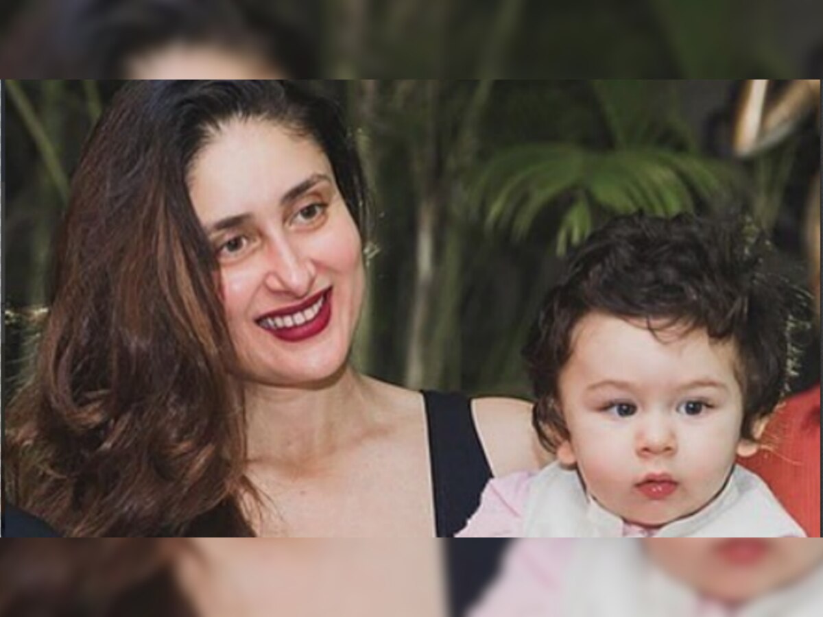 Kareena Kapoor Khan & Saif Ali Khan's son Taimur tries to comb his hair, netizens can't get over his adorable picture